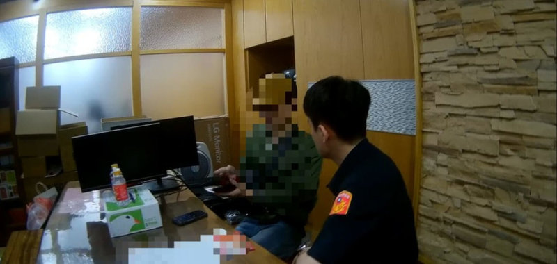 台中男子誤信網路平台可交友約會廣告,加入交友群組後,為升級會員多次匯款,日前欲領6萬元要匯款時,在警方耐心勸阻下,男子才驚覺受騙。(民眾提供)中央社記者郝雪卿傳真 114年5月15日