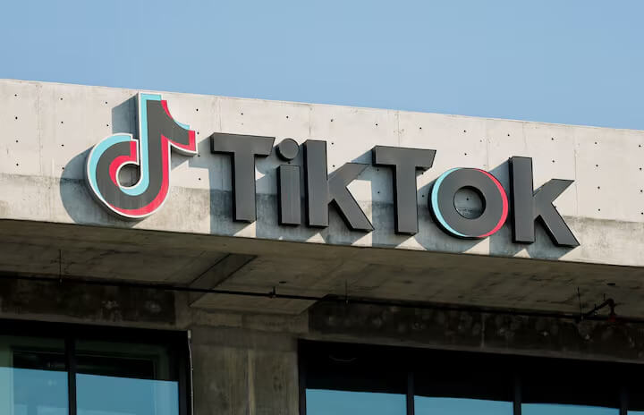 歐盟指TikTok違反「數位服務法」 ，恐面臨最高達全球營收6%的裁罰。（路透社）