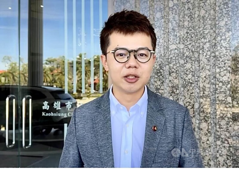 高雄市議員張博洋。(中央社檔案照片)