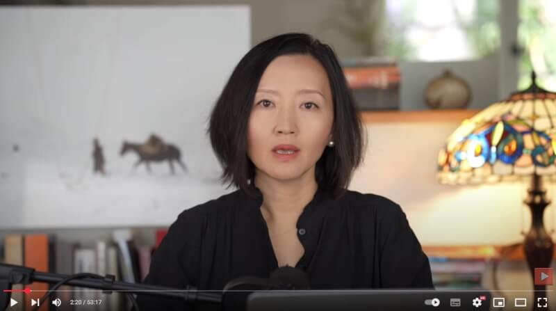 前央視主持人柴靜近年轉型Youtube自媒體人,製作的節目多次引發中國民眾共鳴。(圖取自柴静 Chai Jing YouTube頻道網頁youtube.com)