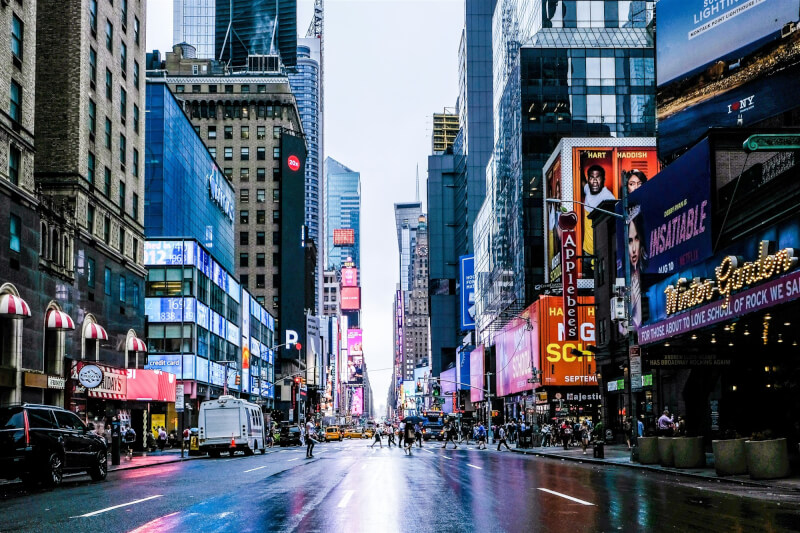 圖為紐約街景。(圖取自Unsplash圖庫)