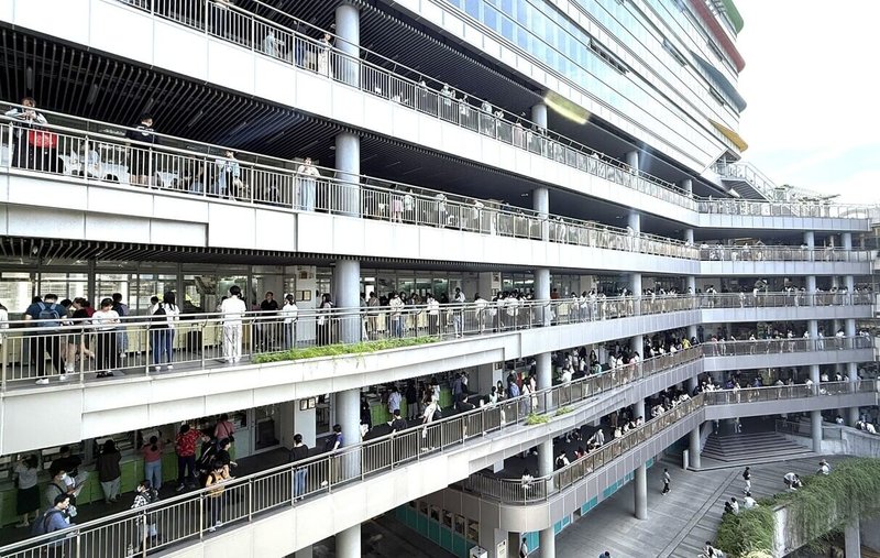 新北市114學年度國小暨幼兒園教師甄選18日登場,今年釋出541名缺額,逾4000人報考。(教育局提供)中央社記者王鴻國傳真 114年5月18日