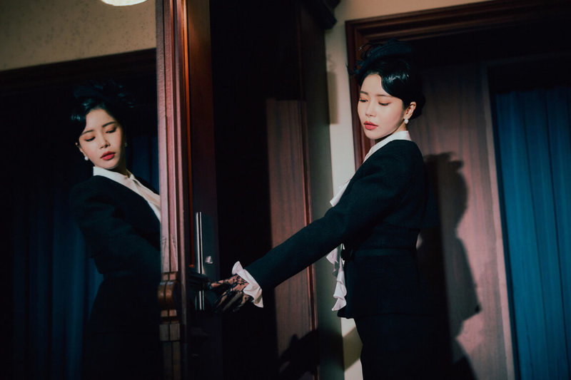 韓國女團MAMAMOO成員頌樂將推出個人中文出道單曲Floating Free,苦練中文超過5個月,期待用中文歌曲跟粉絲見面。(RBW提供)中央社記者王心妤傳真 114年5月19日