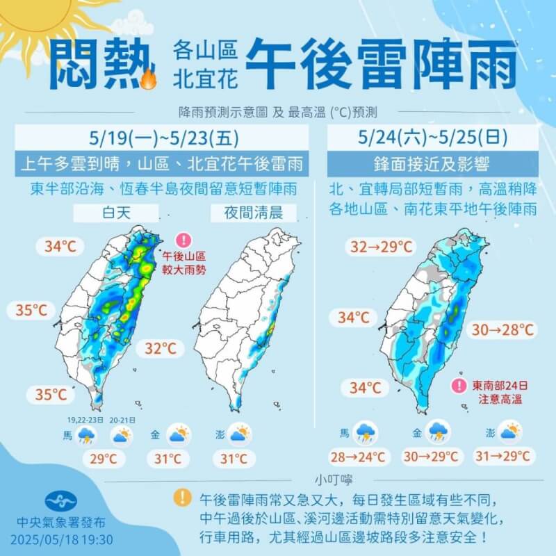 (圖取自facebook.com/cwa.weather/)