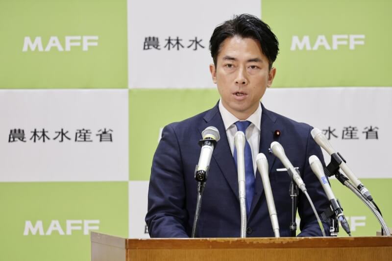 日本眾議員小泉進次郎21日就任農林水產大臣(共同社)