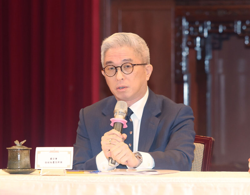 國安會副秘書長徐斯儉。(中央社檔案照片)