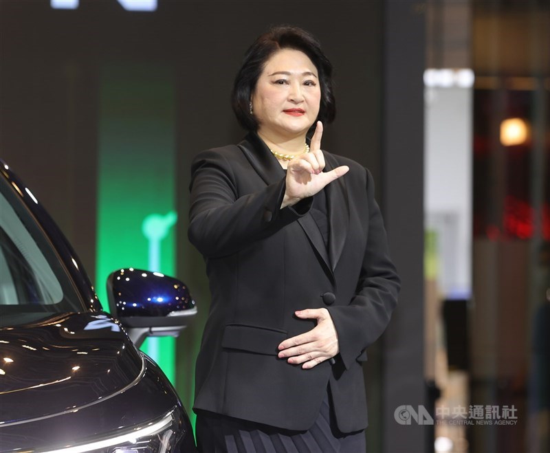 裕隆集團執行長、裕融企業董事長嚴陳莉蓮。（中央社檔案照片）