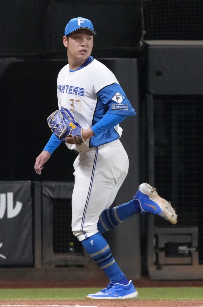 投手古林睿煬22日先發6局2責失分、無關勝敗,23日異動下二軍,最快6月2日可再登錄上一軍。(共同社)