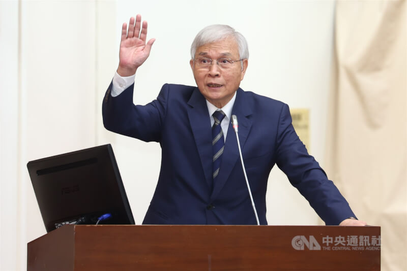 台灣央行總裁楊金龍。(中央社檔案照片)