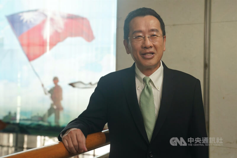 國防部長顧立雄接受中央社專訪強調,務實建軍應結合國家安全環境變化前瞻預判,發揮「主導先制」優勢,永遠走在敵人前面。中央社記者徐肇昌攝 114年5月23日