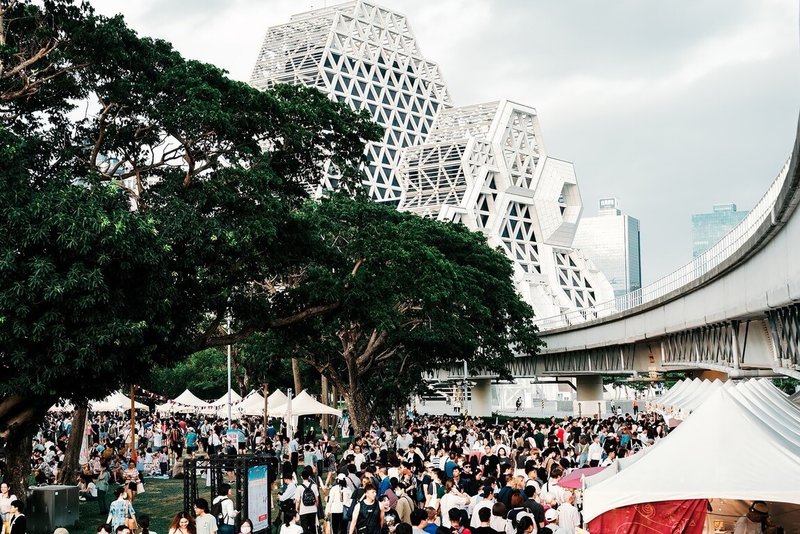 2025法國生活節25日晚間落幕,已成為高雄與法國雙邊合作的經典活動,高雄市政府統計,3天活動共湧入逾16萬人潮。(高雄市行政暨國際處提供)中央社記者蔡孟妤傳真 114年5月26日
