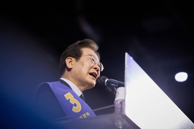 南韓共同民主黨總統候選人李在明。（圖取自facebook.com/jaemyunglee）