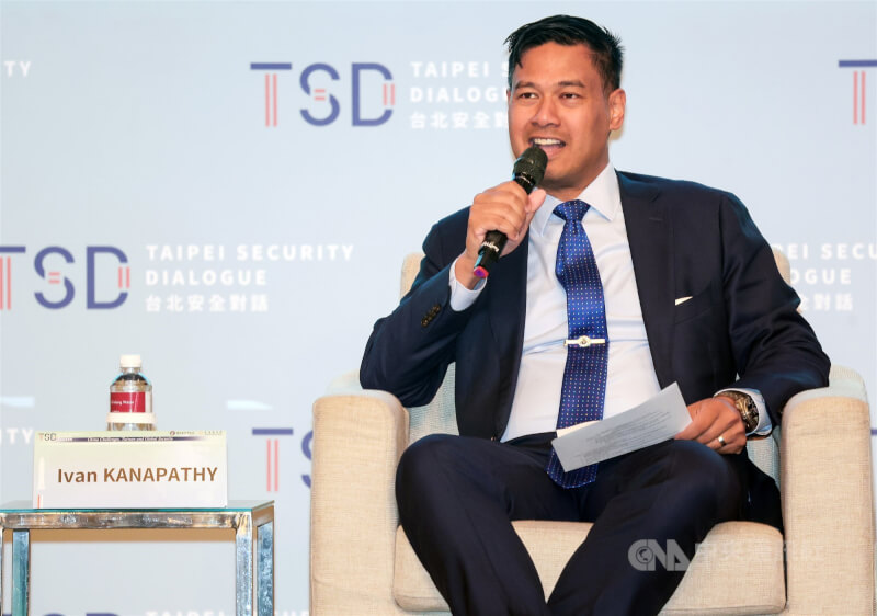 白宮國安會亞洲事務資深主任簡以榮。(中央社檔案照片)