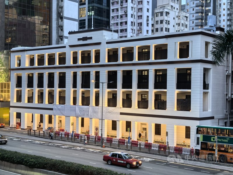 在北京中央的支持下,國際調解院總部(圖)最快2025年底將會在香港運作;建立調解院的公約預定30日在港簽署,中國外交部長王毅將會出席。中央社記者張謙香港攝 114年5月27日