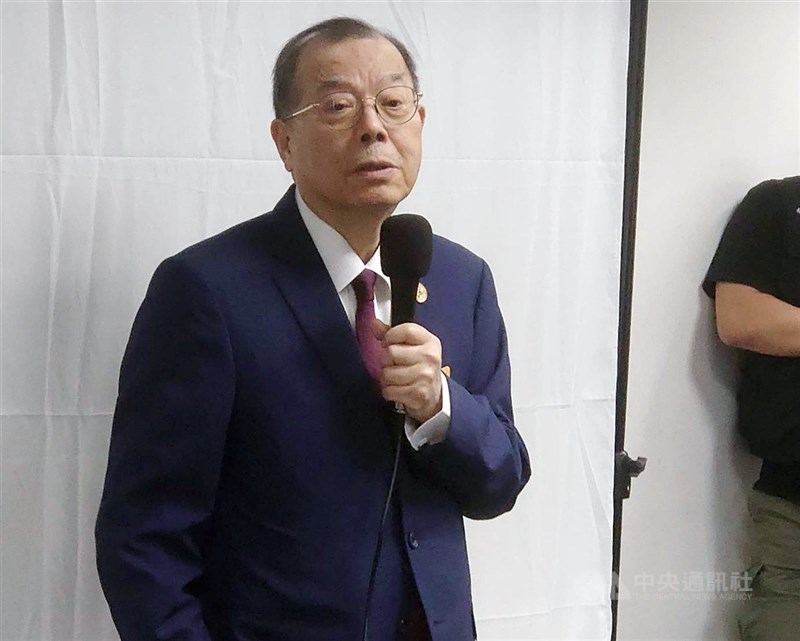 圖為力積電董事長黃崇仁。(中央社檔案照片)