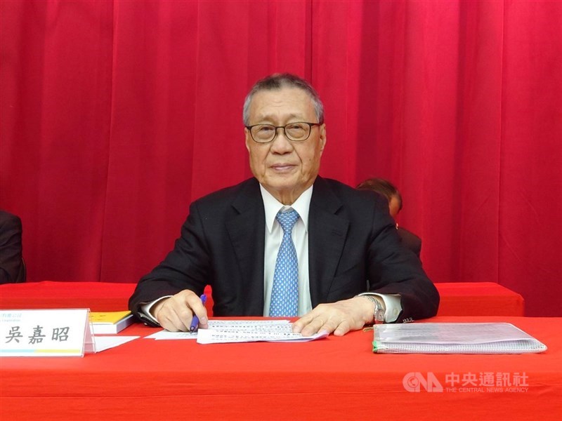南亞科董事長吳嘉昭今天卸任。(中央社檔案照片)