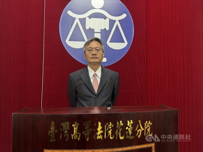 台鐵太魯閣號事故二審29日宣判,工地主任李義祥以過失致死、肇事逃逸及妨害投標罪被判處有期徒刑12年6月,合議庭審判長林信旭(圖)公開說明判決理由。中央社記者張祈攝 114年5月29日