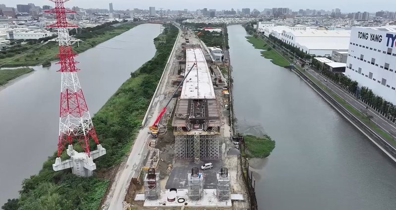 台南都會區北外環道路最後的第4期工程,預定7月召開公聽會,明年6月完成用地取得,日前已函送國土管理署依原路線續行設計,無更改路線疑義。圖為第2期工程。(台南市政府提供)中央社記者張榮祥台南傳真 114年5月29日