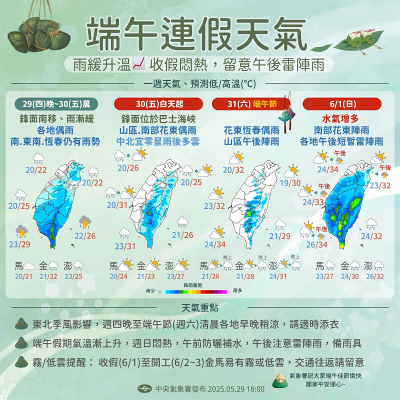 (圖取自facebook.com/cwa.weather)
