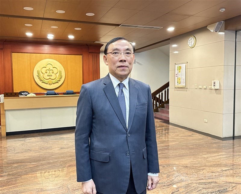 被指搭公務車喬好友訴訟,前法務部長蔡清祥否認。(中央社檔案照片)
