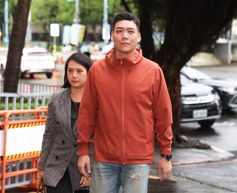 立委吳思瑤罷免案的選舉人兼罷免團體召集人賴苡任。(中央社檔案照片)