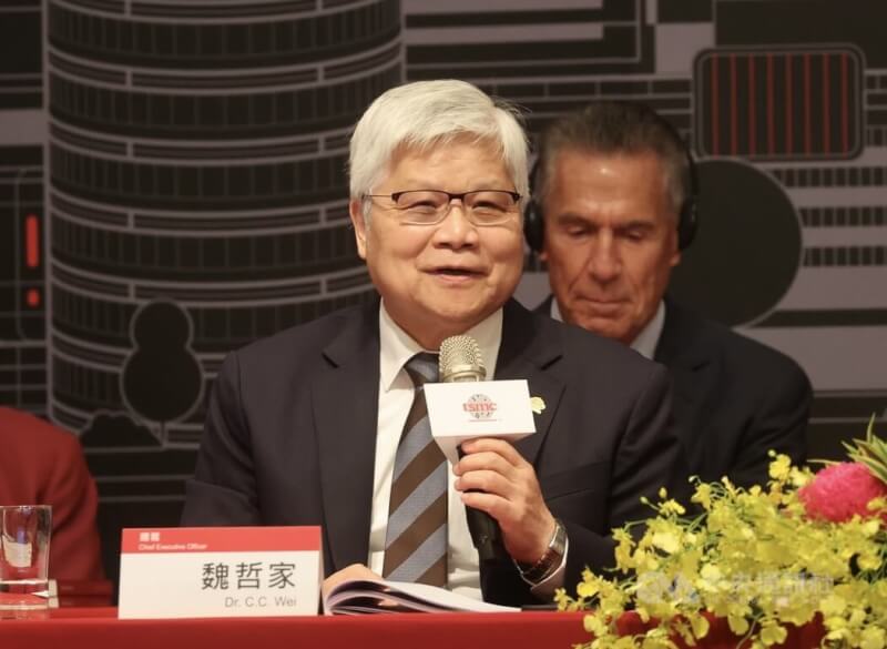 台積電董事長魏哲家表示，強調台積電不怕關稅、只求公平。（中央社檔案照片）