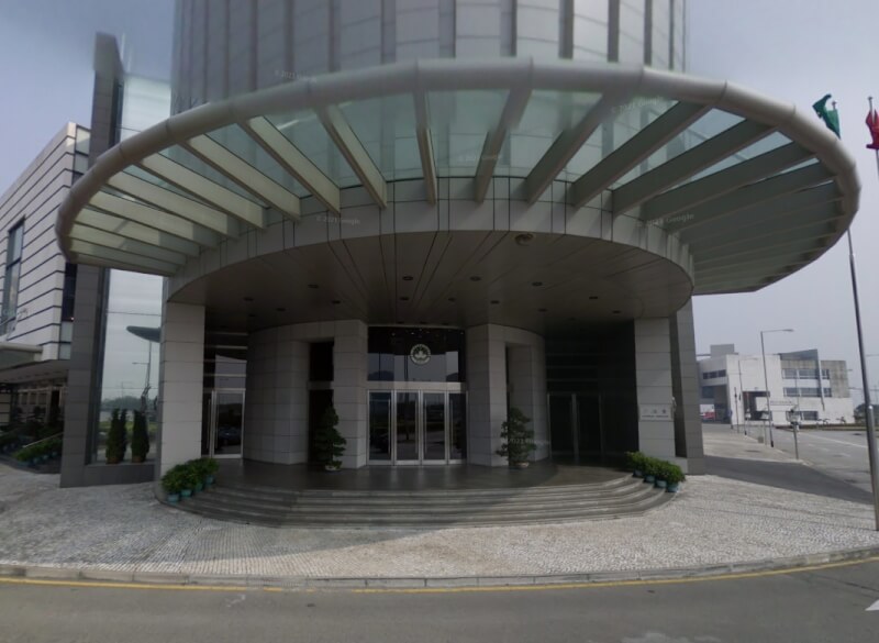 澳門立法會外觀。(圖取自Google Map網頁google.com/maps/)