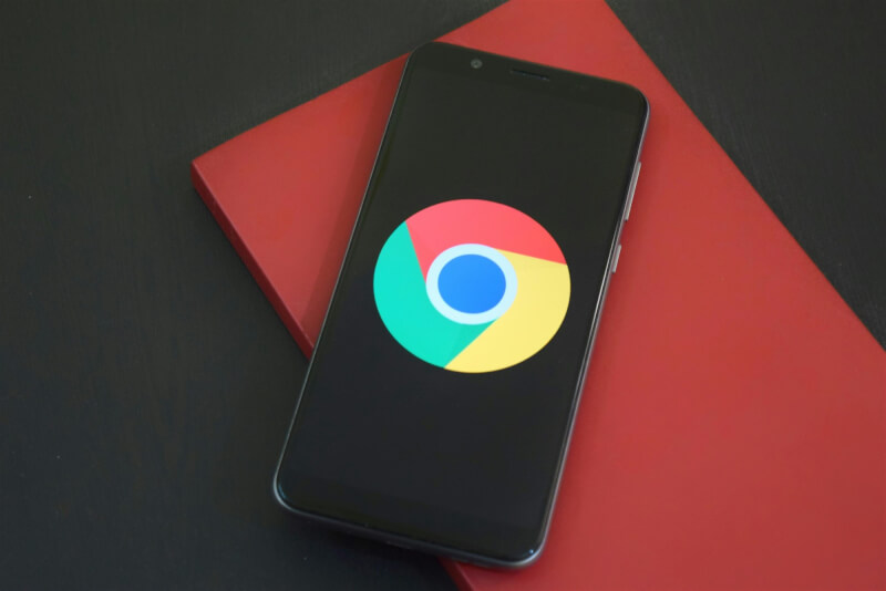 圖為Chrome瀏覽器logo。(圖取自pexels圖庫)