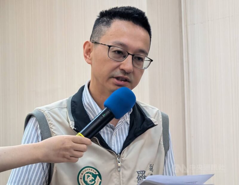 疾管署發言人羅一鈞。(中央社檔案照片)