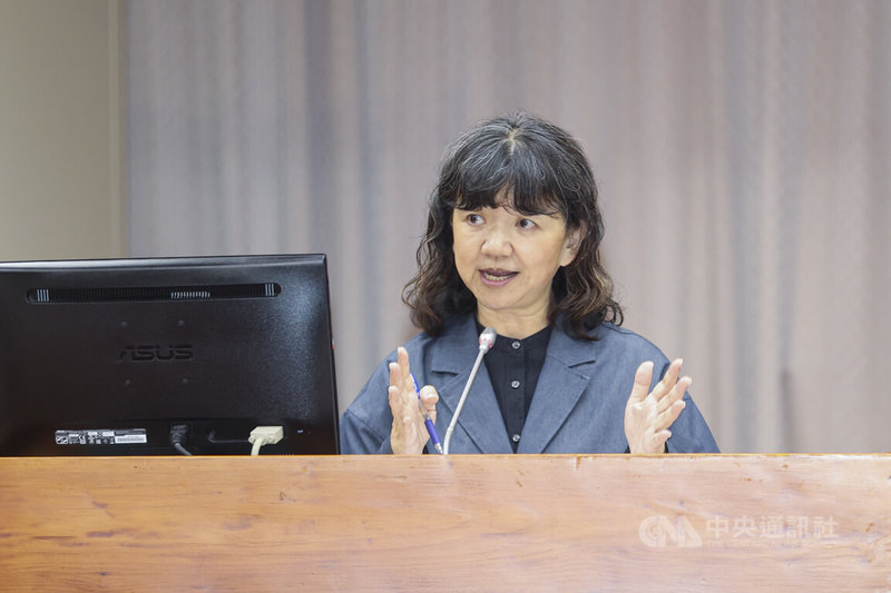 立法院教育及文化委員會5日邀請文化部次長李靜慧(圖)列席,就「台灣世界遺產潛力點推動現況,暨欲求申登世界遺產必先完善我國潛力點保存」進行專題報告並備質詢。中央社記者鄭清元攝 114年6月5日