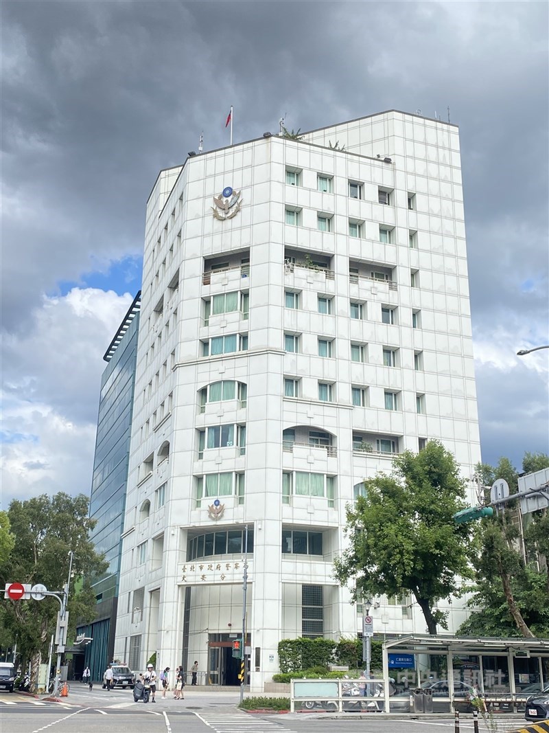 圖為台北市警察局大安分局。(中央社檔案照片)