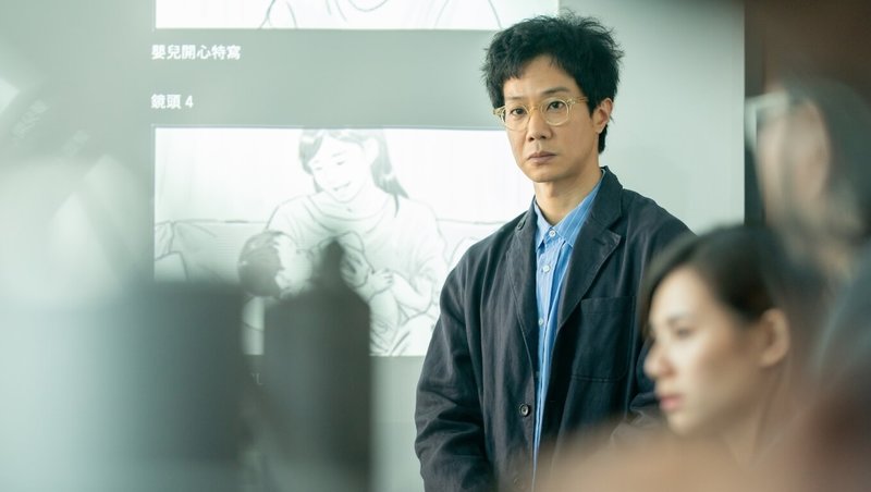演員薛仕凌(後)主演電影「我們意外的勇氣」入選2025台北電影節神秘場,25日將舉行世界首映。(台北電影節提供)中央社記者王心妤傳真 114年6月5日