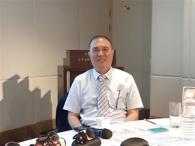 圖為材料-KY董事長王克璋(中央社檔案照片)