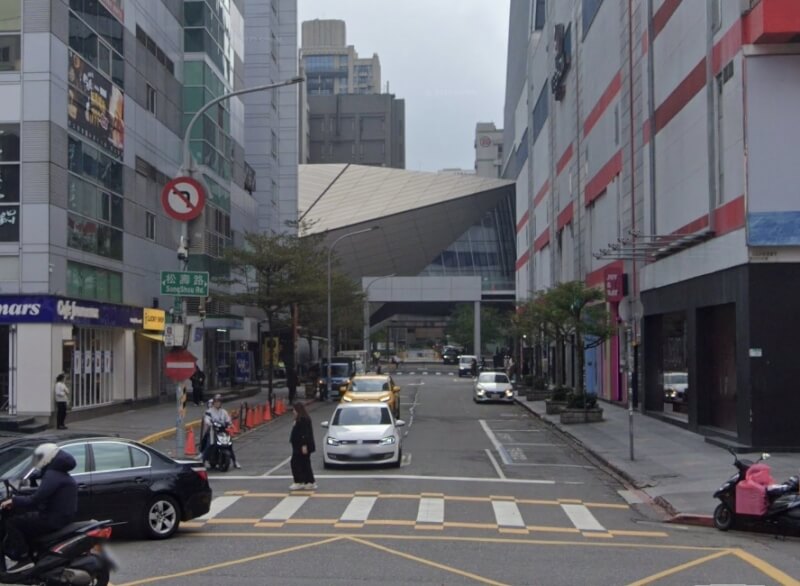 圖為北市信義區松壽路20巷。(圖取自Google地圖網頁google.com.tw/maps)