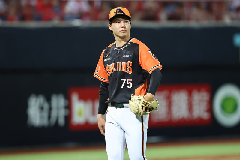 中華職業棒球大聯盟統一7-ELEVEn獅隊投手郭俊麟(圖)7日下放二軍,獅隊總教練林岳平受訪表示,讓郭俊麟到二軍調整,準備下次回一軍先發。(統一獅隊提供)中央社記者楊啟芳傳真 114年6月7日