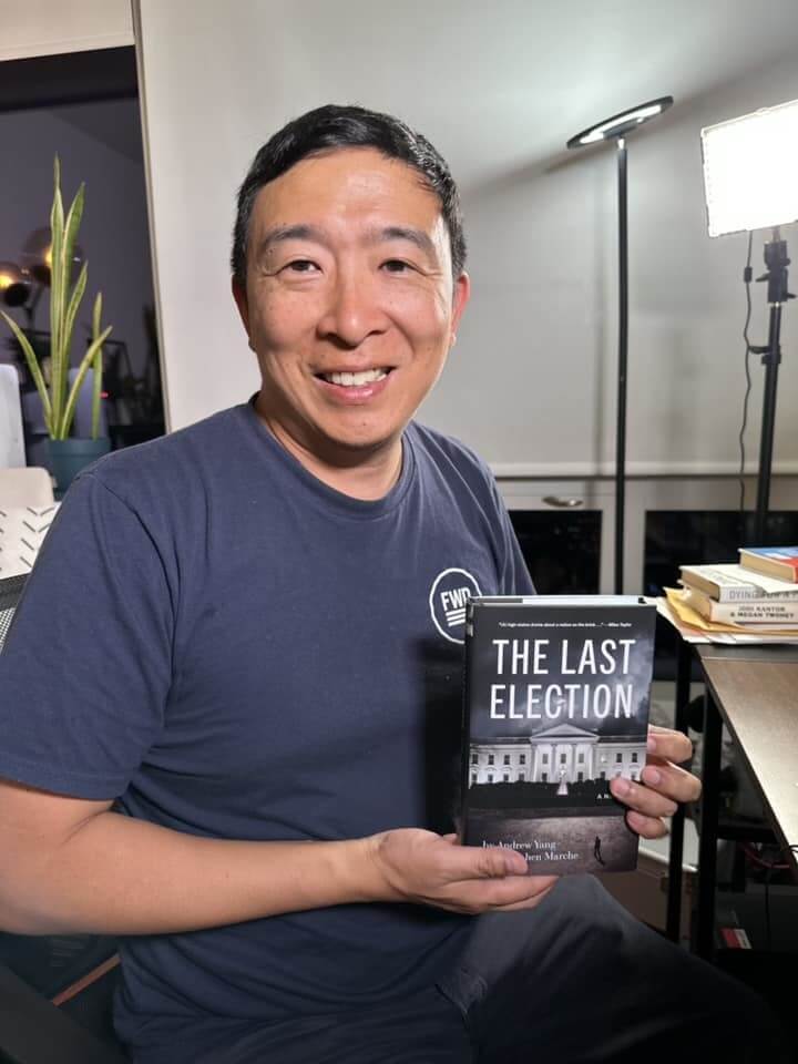 台裔美籍企業家楊安澤。(圖取自facebook.com/andrewyang2021)