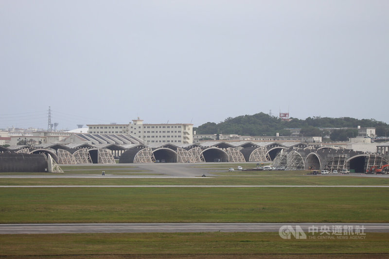 圖為嘉手納基地資料照。中央社記者陳亦偉攝 114年6月9日