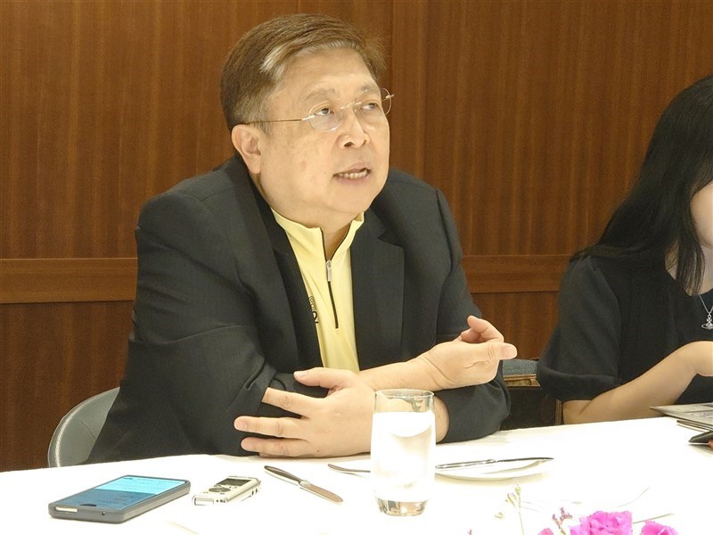圖為威剛董事長陳立白。 (中央社檔案照片)