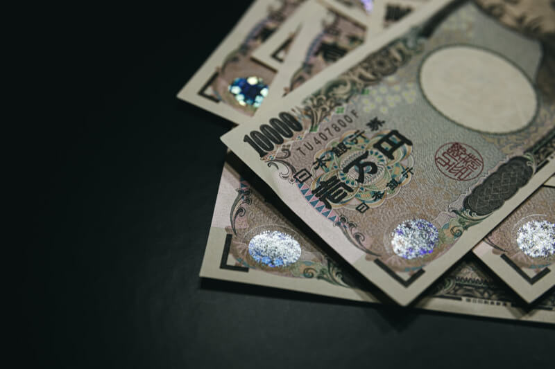 日圓紙鈔。(圖取自pakutaso圖庫)