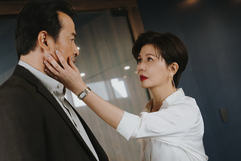 台劇「親密之海」7月將正式播出,主要演員于子育(右)劇中和李銘順(左)有大尺度的親密戲。(CATCHPLAY+提供)中央社記者洪素津傳真 114年6月10日