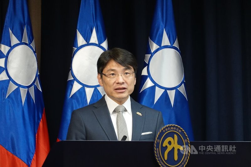 外交部10日舉行例行記者會,由發言人蕭光偉主持並回答媒體提問。中央社記者楊堯茹攝 114年6月10日