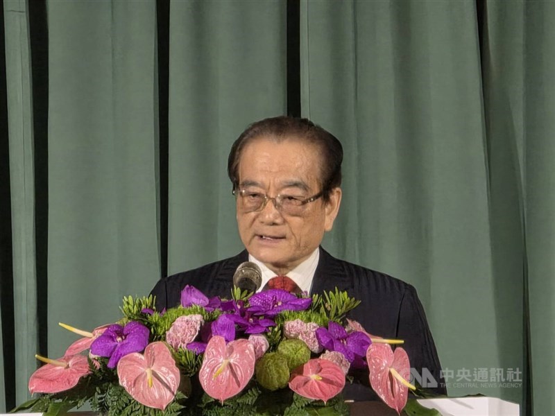 圖為現任高鐵董事長鄭光遠。(中央社檔案照片)