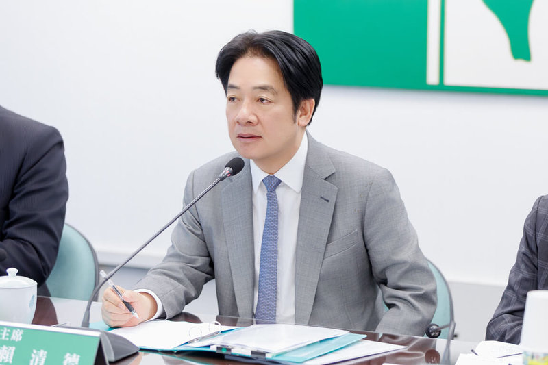 身兼民進黨主席的總統賴清德(圖)11日主持民進黨中常會。(民進黨提供)中央社記者葉素萍傳真 114年6月11日