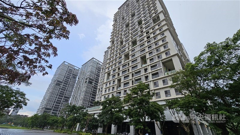 圖為台北市信義區廣慈園區社會住宅。(中央社檔案照片)