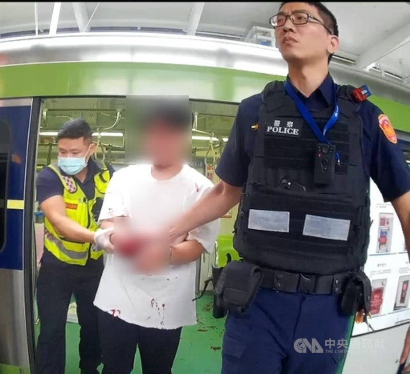 中捷砍人案洪嫌聲請交保遭駁回,延押2個月。(中央社檔案照片)