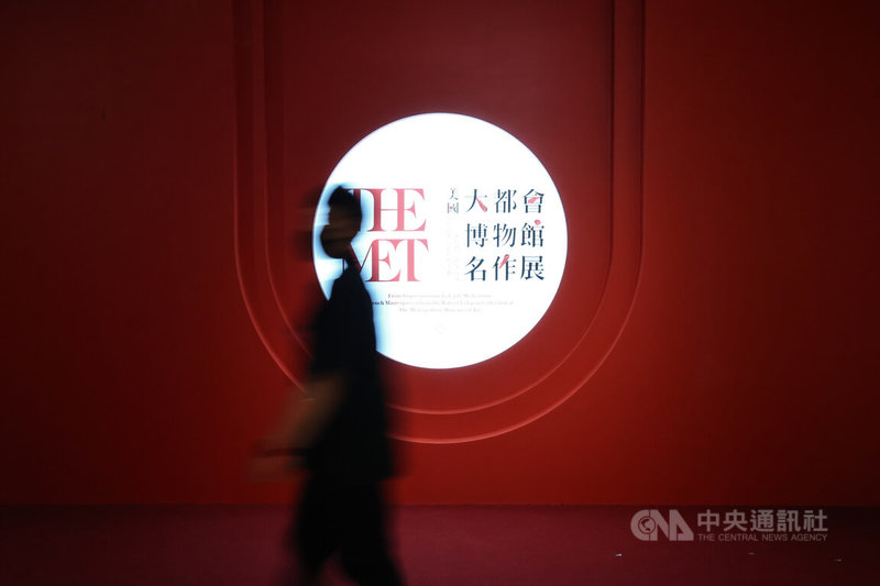 「美國大都會博物館名作展」開幕記者會13日下午在國立故宮博物院舉辦,展期從6月14日至10月12日,為大都會博物館首次來台展出重要典藏,精選38名藝術家的經典名作。中央社記者翁睿坤攝 114年6月13日