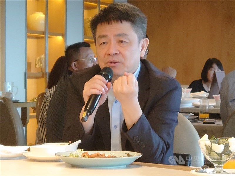 圖為意騰-KY董事長顏志展。(中央社檔案照片)