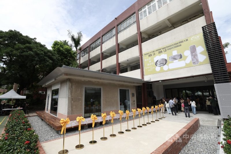 太平國小博物館自2022年啟動籌備,歷時3年,6月16日舉行開館典禮,將於7月3日正式對外開放。中央社記者吳家昇攝 114年6月16日