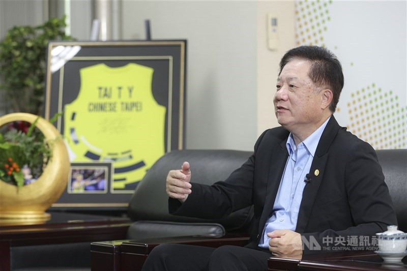 圖為中華電信董事長簡志誠。(中央社檔案照片)