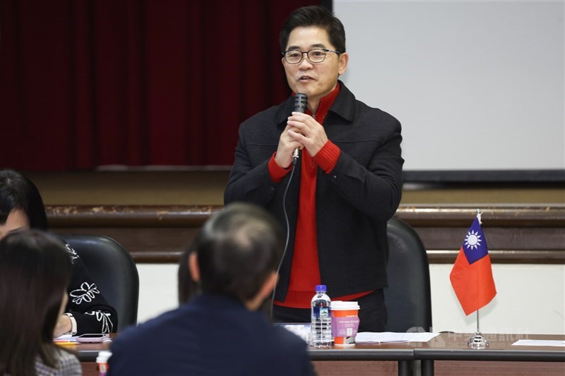 圖為國民黨秘書長黃健庭。(中央社檔案照片)